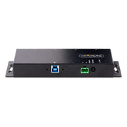 StarTech.com Industriell USB 3.0 5 Gbps-hubb med 4 portar. Robust USB-hubb med ESD