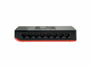 LevelOne GSW-0807 nätverksswitchar Ohanterad Gigabit Ethernet (10/100/1000) Svart