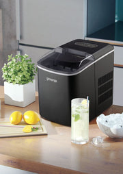 Gorenje MC1200B Bärbar iskubsmaskin 12 kg/24h 120 W Svart