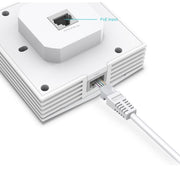 TP-Link Omada EAP650-Wall 3000 Mbit/s Vit Strömförsörjning via Ethernet (PoE) stöd