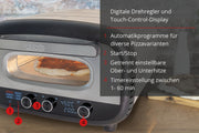 Unold 68806 pizzajärn och pizzaugn 1 pizza/pizzor 1700 W Rostfritt stål
