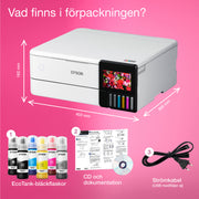 Epson EcoTank ET-8500 - Bläckstråleskrivare - Duplex