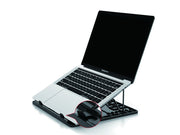 Conceptronic ERGO Laptop Cooling Stand Ställ till bärbara datorer Svart