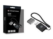 Conceptronic BIAN07B kortläsare USB 3.2 Gen 1 (3.1 Gen 1) Type-A Svart