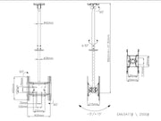 Multibrackets 5477 fäste för skyltningsskärm