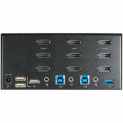 StarTech.com 2-ports DisplayPort KVM-switch för tre skärmar