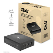 CLUB3D CAC-1906 mobilladdare Universal Svart DC inomhus