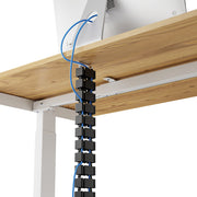 Fellowes 100136871 kabelsamlare Bord Kabelhölje Svart