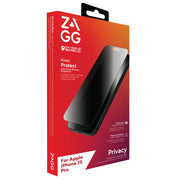 ZAGG InvisibleShield Glass Elite Privacy AM E Apple iPhone 15 Pro Screen EN/FR
