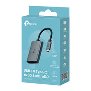 TP-Link UA440C kortläsare USB 3.2 Gen 1 (3.1 Gen 1) Type-C Grå