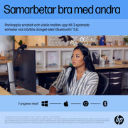 HP 710 laddningsbar tyst mus