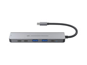 Conceptronic DONN33G dockningsstationer för bärbara datorer Kabel USB 3.2 Gen 1 (3.1