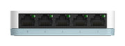D-Link DGS-1005D/E nätverksswitchar Ohanterad L2 Gigabit Ethernet (10/100/1000) Vit