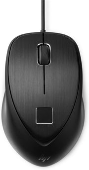HP USB-mus med fingeravtrycksläsare