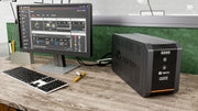 Vertiv PSA6E-600IT-IEC strömskydd (UPS) Linjeinteraktiv 0,6 kVA 315 W 4 AC-utgångar