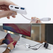 StarTech.com USB-C till HDMI-multiportadapter med 140 W PD-laddning