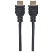 Manhattan 353922 HDMI-kabel 1 m HDMI Typ A (standard) Svart