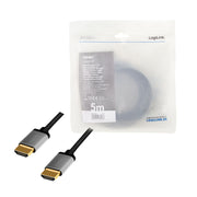 LogiLink CHA0103 HDMI-kabel 5 m HDMI Typ A (standard) Svart