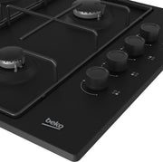Beko HIGG 64123 SB spishällar Svart Inbyggd