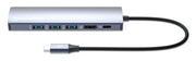 Manhattan 153959 dockningsstationer för bärbara datorer Kabel USB 3.2 Gen 1 (3.1 Gen