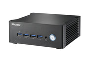 Shuttle Nano PC NT10H9 1L storlek PC Svart 185H Intel SoC