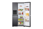LG GSLV71MCTE Kombinerad kyl/frys side-by-side Fristående 635 l Svart