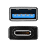 Axagon RUCM-AFA kabelomvandlare (hane/hona) USB type C USB type A Metallisk
