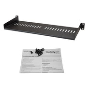 StarTech.com Ventilerad 1U rackhylla -
