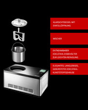 Unold 48845 glassmaskin med kompressor 2 l 180 W Svart