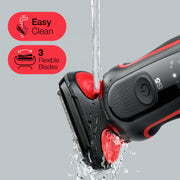 Braun Series 5 51-R1200S rakapparater för män Folierakapparat Trimmer Svart