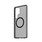 PanzerGlass CARE by Smokey Case w. Black Qi Compatible Samsung Galaxy S25 Ultra
