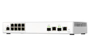 QNAP QSW-M2108-2C nätverksswitchar hanterad L2 2.5G Ethernet (100/1000/2500) Grå