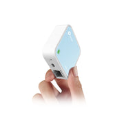TP-Link TL-WR802N trådlös router Snabb Ethernet Singel-band (2,4 GHz) Blå