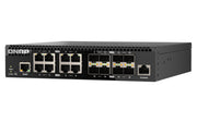 QNAP QSW-M3216R-8S8T nätverksswitchar hanterad L2/L3 10G Ethernet (100/1000/10000)