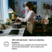 HP DeskJet 2921 Trådlöst All-in-One Färg Skrivare - Termisk bläckstråle - Duplex
