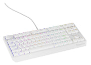 GENESIS Thor 230 TKL tangentbord Spela USB QWERTY Engelska (USA) Vit