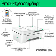 HP DeskJet 4220e Trådlöst All-in-One Färg Skrivare - Termisk bläckstråle - Duplex