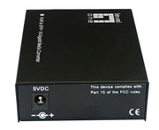 LevelOne GVT-2051 mediakonverterare för nätverk 10000 Mbit/s Svart - 1x10G