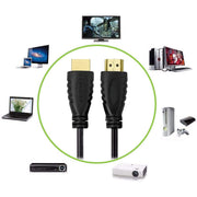 Techly ICOC HDMI2-4-060 HDMI-kabel 6 m HDMI Typ A (standard) Svart