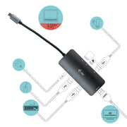 i-tec Metal C31NANODOCKPD dockningsstationer för bärbara datorer Kabel USB 3.2 Gen 1