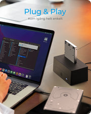 ICY BOX IB-1121-U3 USB 3.2 Gen 1 (3.1 Gen 1) Type-A Svart