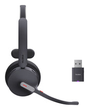 Yealink WH64 Hybrid Mono Teams Headset Trådlös Huvudband Kontor/callcenter Micro-USB