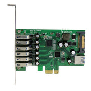 StarTech.com PCI Express USB 3.0-kort med 7 portar