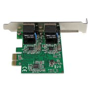 StarTech.com Gigabit PCI Express kortadapter med två portar för servernätverk