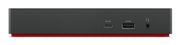 Lenovo ThinkPad Universal USB-C Dock Kabel USB 3.2 Gen 1 (3.1 Gen 1) Type-C Svart