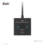 CLUB3D CSV-1384 KVM-switchar Svart