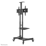 Neomounts NM-M1700BLACK multimediavagnar & ställ Svart Fast golvställ