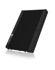 ICY BOX IB-M2U04 SSD-inkapsling Svart 2.5"
