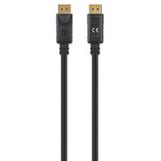 Manhattan 355568 DisplayPort-kabel 1 m Svart