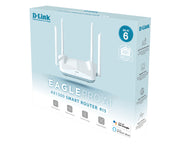 D-Link EAGLE PRO AI AX1500 Smart Router trådlös router Gigabit Ethernet Dual-band